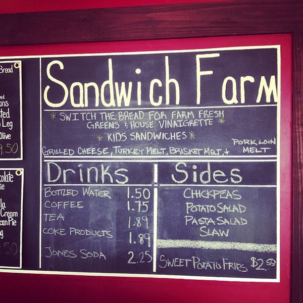 Sandwich Farm (Now Closed) Sandwich Spot in Huntsville