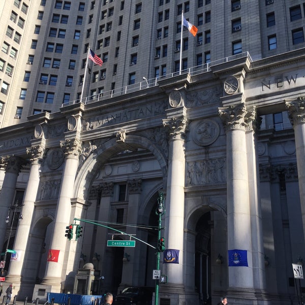 11/11/2017 tarihinde Kelly K.ziyaretçi tarafından Manhattan Municipal Building'de çekilen fotoğraf