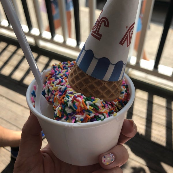 Das Foto wurde bei Moo Moo&#39;s Creamery von Kelly K. am 8/9/2019 aufgenommen