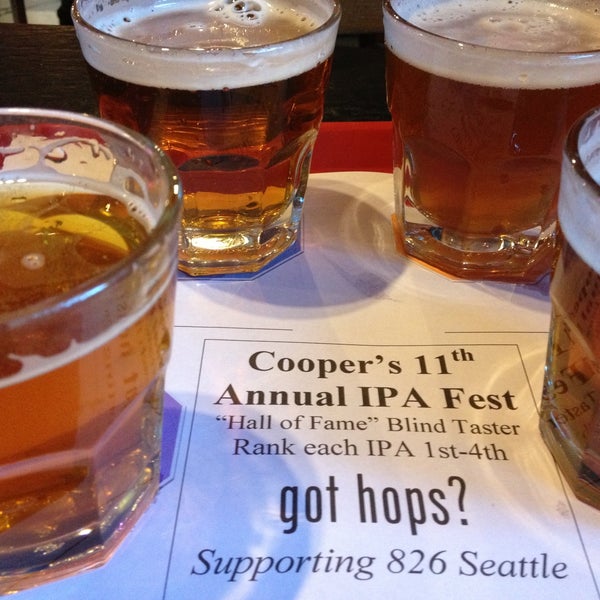 Photo taken at Cooper&#39;s Alehouse by Rosalie M. on 4/23/2013