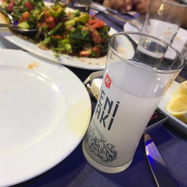 Photo taken at Mavraki Balık Restaurant by Beyhan K. on 7/15/2017