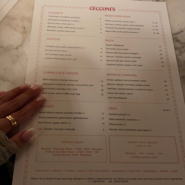 Photo taken at Cecconi&#39;s by S S on 12/17/2022