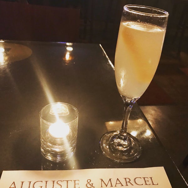 Photo taken at Auguste &amp; Marcel Wine Bar by Tim Y. on 2/10/2018