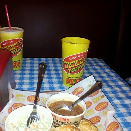 Photo taken at Dickey&#39;s Barbecue Pit by Daniel M. on 12/2/2012
