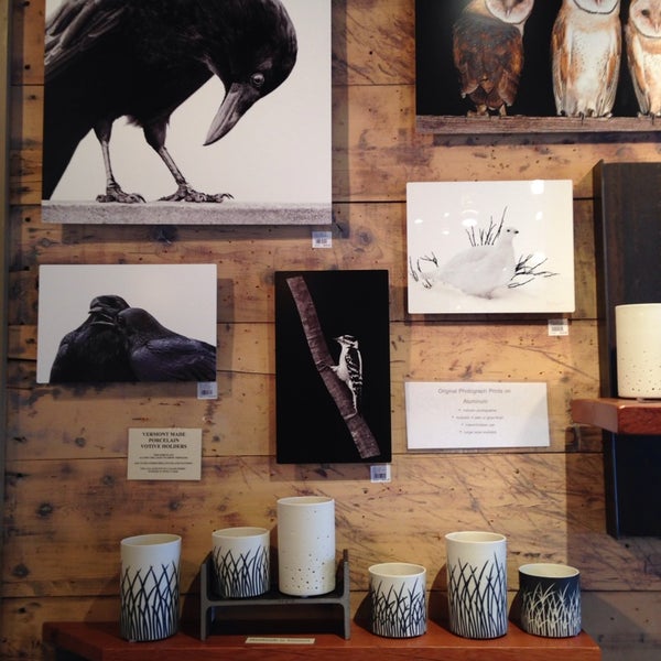 Photo taken at Stowe Craft Gallery by Cat H. on 1/19/2014