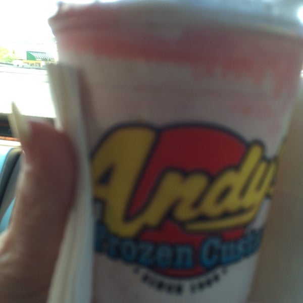 Photo taken at Andy&#39;s Frozen Custard by Linda S. on 7/12/2015