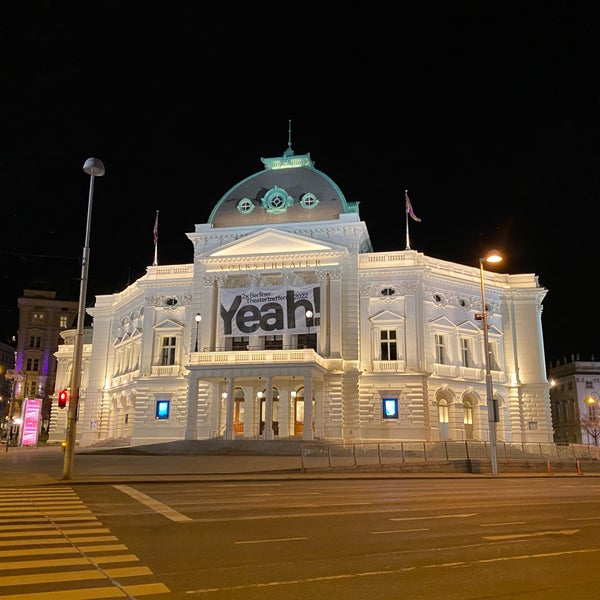 Photo taken at Volkstheater by Anton K. on 2/21/2022