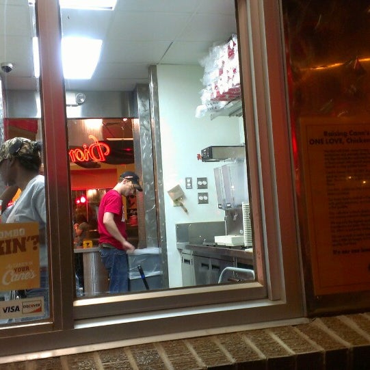 Photo taken at Raising Cane&#39;s Chicken Fingers by Leo F. on 5/16/2013