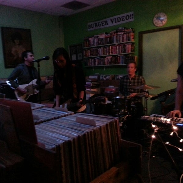 Photo taken at Burger Records by Karen T. on 5/19/2013