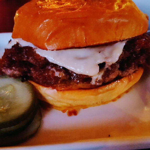 The burger is incredible.