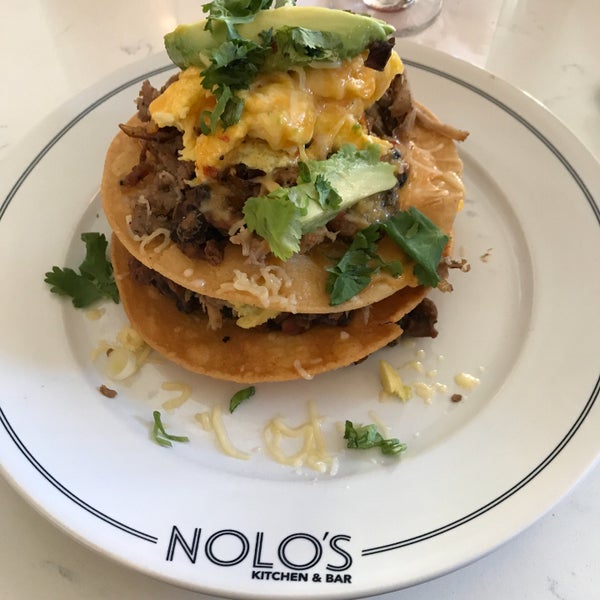 Great for brunch. Tostada highly recommended.