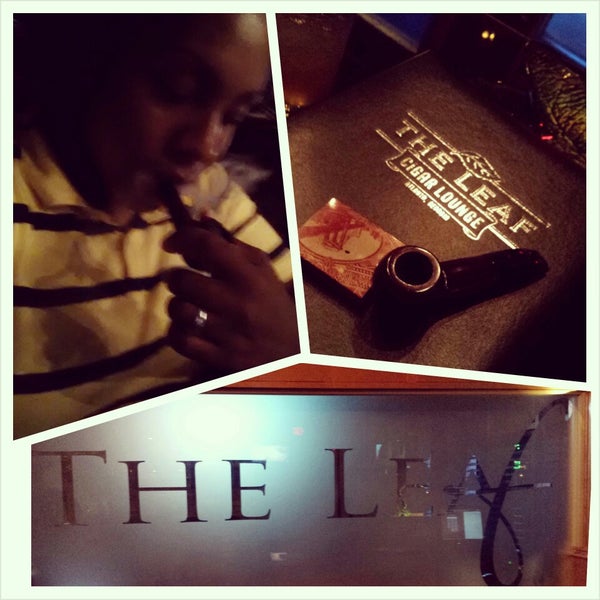 Foto tirada no(a) The Leaf Cigar Lounge por Dane R. em 8/6/2013