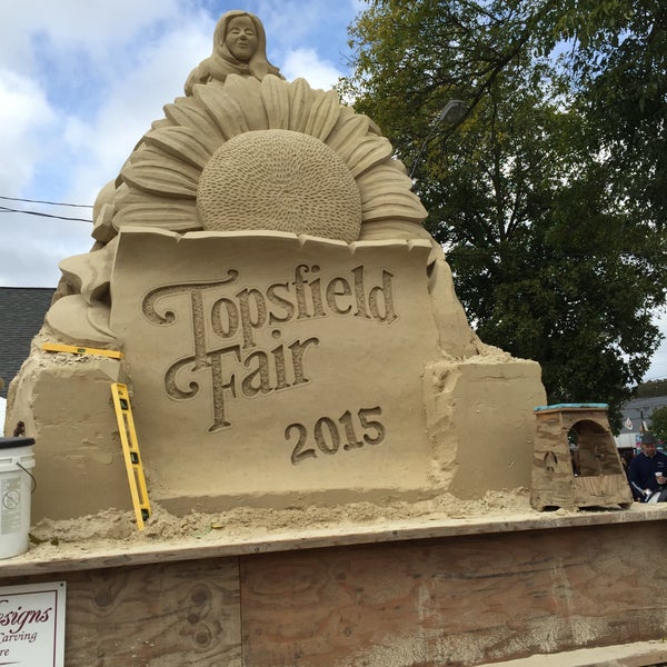 Photo taken at Topsfield Fairgrounds by Eric S. on 10/4/2015