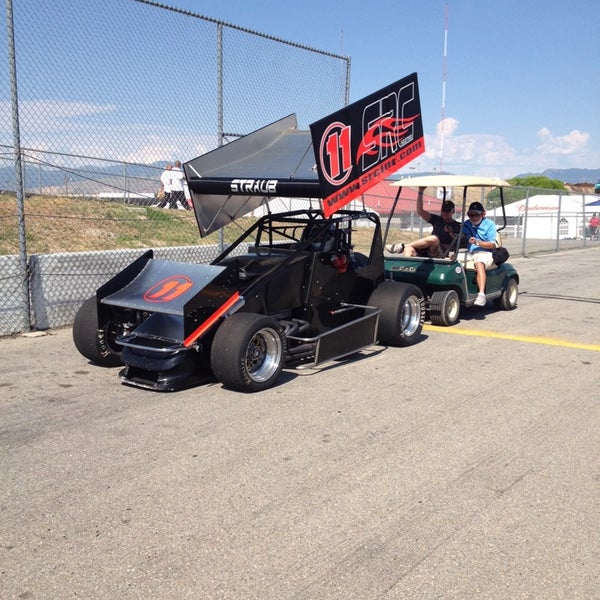 Снимок сделан в Rocky Mountain Raceways пользователем Jess F. 6/30/2013