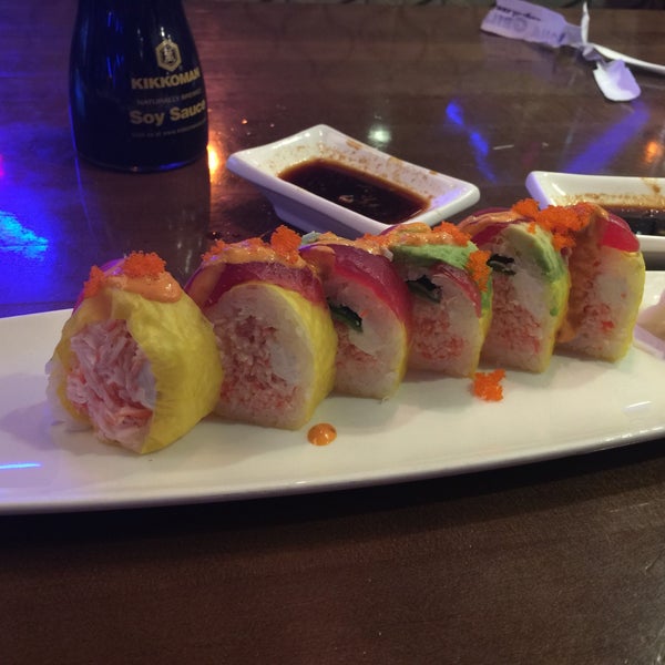 Try the Bama Roll! It's amazing! And call and see when they do happy hour for their sushi rolls! They mark most of them down to about 3$