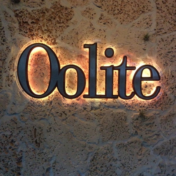 Photo taken at Oolite Restaurant &amp; Bar by Larry P. on 9/24/2014