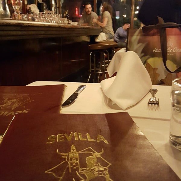 Photo taken at Sevilla Restaurant by Paola on 3/2/2017