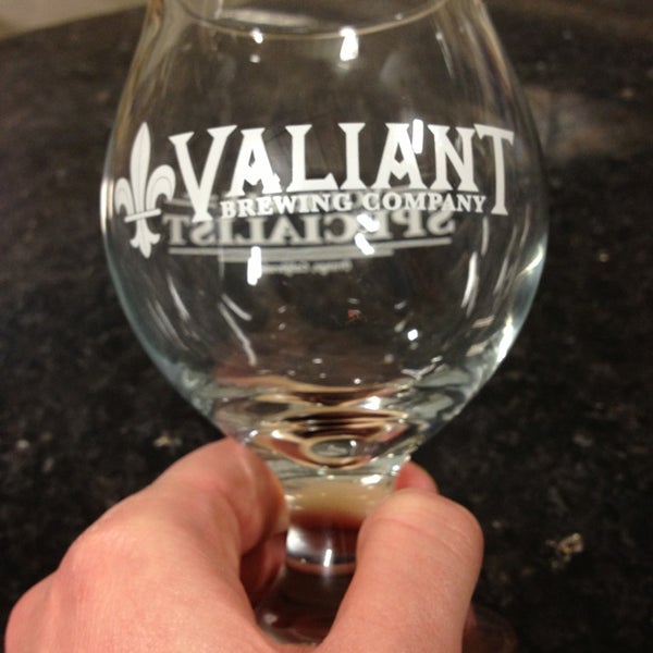 Photo taken at Valiant Brewing Company by Alison on 2/2/2013