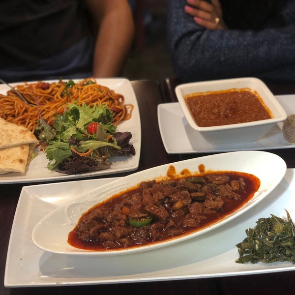 Photo taken at Desta Ethiopian Kitchen by Srujana R. on 11/11/2018