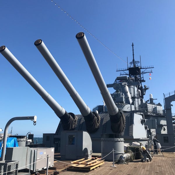 Снимок сделан в USS Iowa (BB-61) пользователем Albert WK S. 7/20/2018