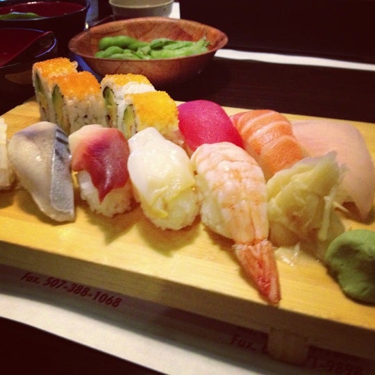 Photo taken at Tokyo Sushi &amp; Hibachi by Stephanie on 10/13/2012