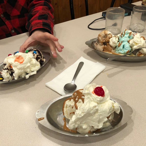 Photo taken at Egger&#39;s Ice Cream Parlor by Austin L. on 1/7/2024