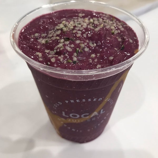 Photo taken at Local Juicery by Summer L. on 5/9/2019