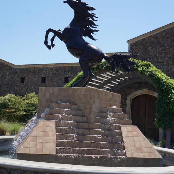 Photo taken at Black Stallion Winery by Gerald H. on 7/2/2016