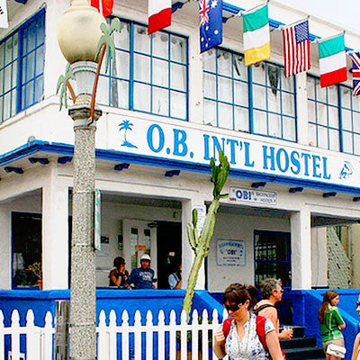 Photo taken at San Diego&#39;s Ocean Beach International Hostel by HostelGO on 9/14/2012