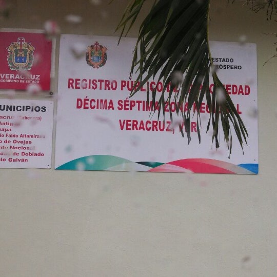 Registro Publico De La Propiedad De Veracruz (Ahora
