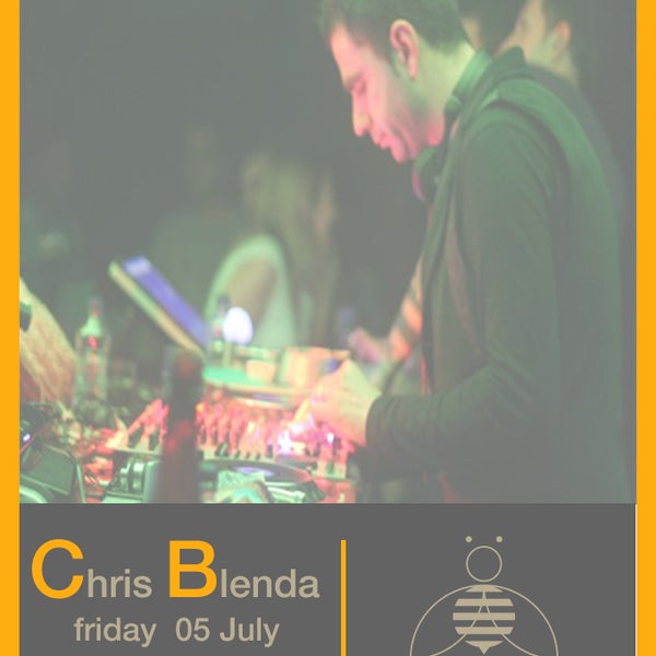 tonight at melibar, T.G.I.F. , with Chris Blenda....get ready for some funktion :)))