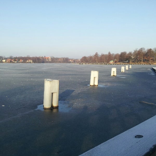 Photo taken at Jezioro Czos by Alicja M. on 2/25/2014