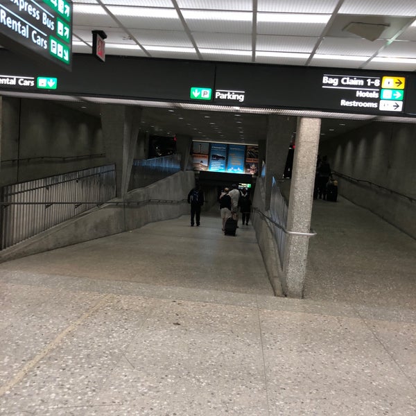 Dulles Airport Ground Transportation Bus Station in Dulles