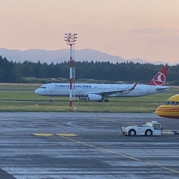 Photo taken at Ljubljana Jože Pučnik Airport (LJU) by Ali Ç. on 7/17/2023