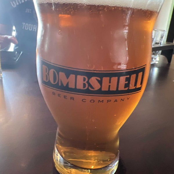 Photo taken at Bombshell Beer Company by Matthew C. on 6/11/2022