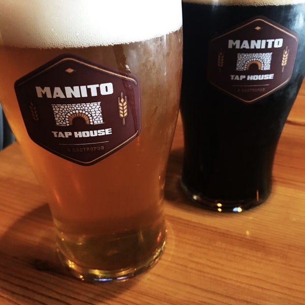 Photo taken at Manito Tap House by Robyn S. on 6/11/2019