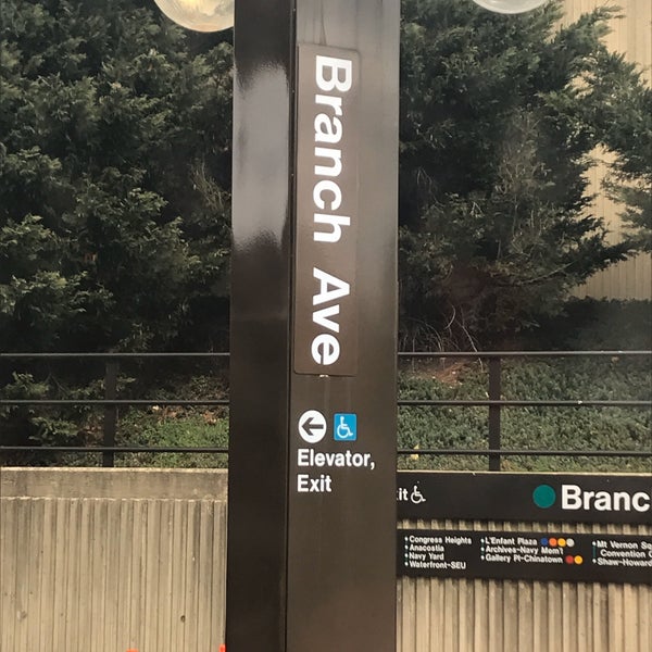 Photos at Branch Avenue Metro Station Metro Station