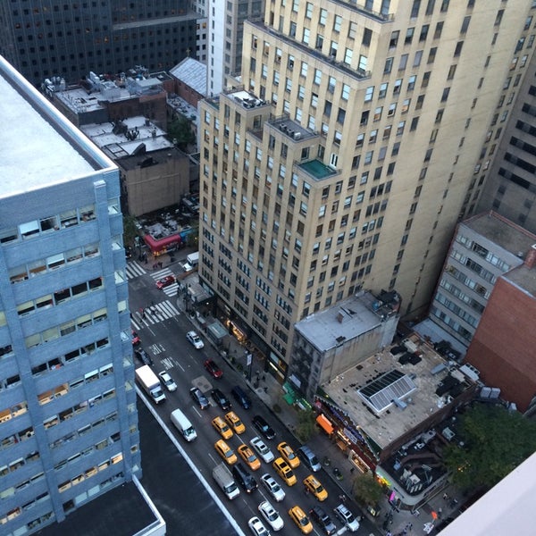 Photo taken at Wyndham Midtown 45 At New York City by Meghan S. on 9/26/2014