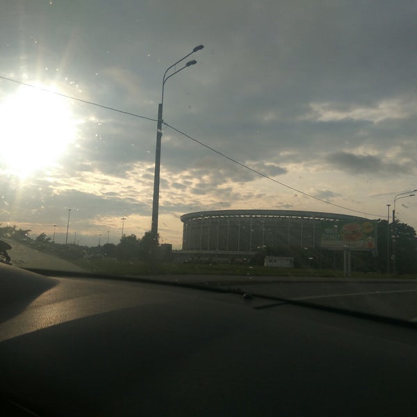 Photo taken at Saint Petersburg Sports and Concert Complex by Sam L. on 7/17/2019
