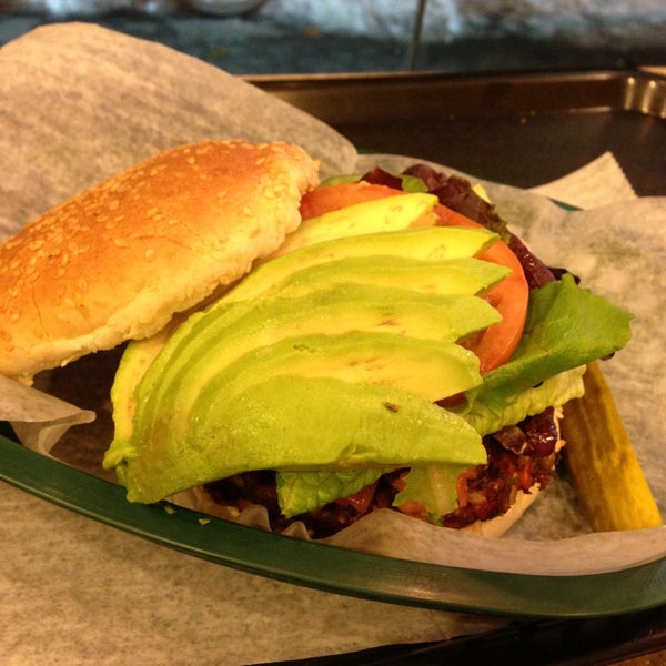 Photo taken at Tallgrass Burger by Georgiana M. on 2/13/2014