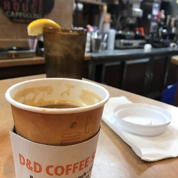 Foto diambil di D&amp;D Coffee Shop oleh Georgiana M. pada 8/8/2019