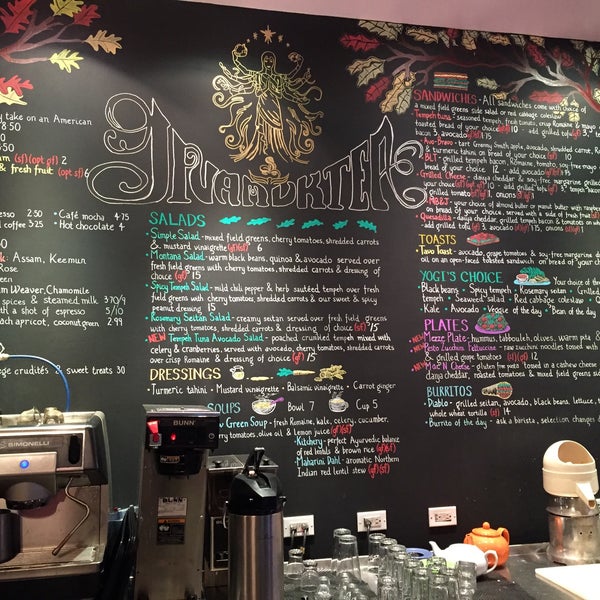 Photo taken at Jivamuktea Café by Georgiana M. on 10/30/2015