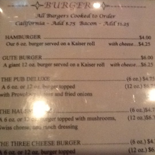 Get the Gute Burger and thank me later.