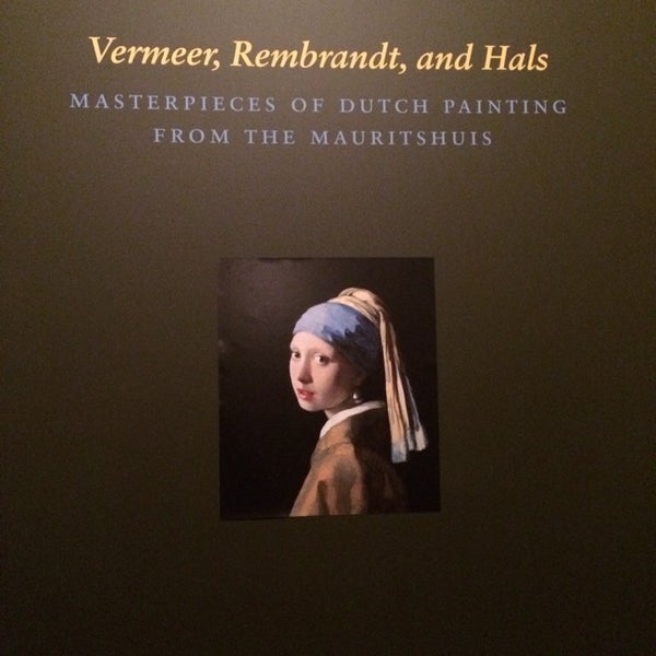 Photo taken at The Frick Collection&#39;s Vermeer, Rembrandt, and Hals: Masterpieces of Dutch Painting from the Mauritshuis by Sonny D. on 1/11/2014