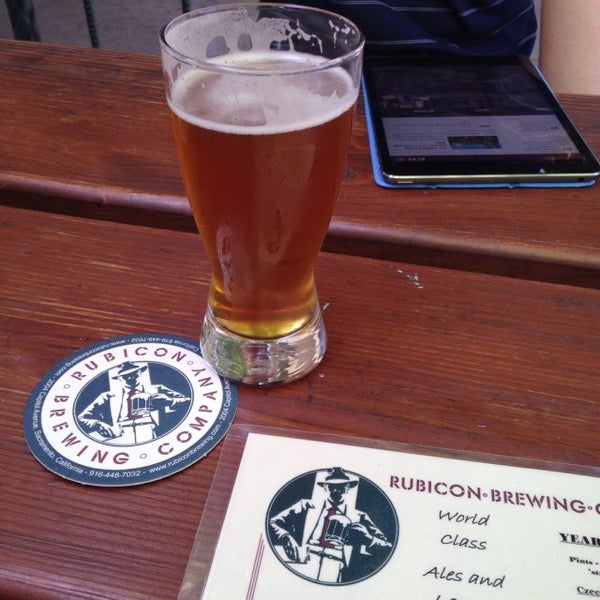 Photo taken at Rubicon Brewing Co. by Richard R. on 9/11/2016