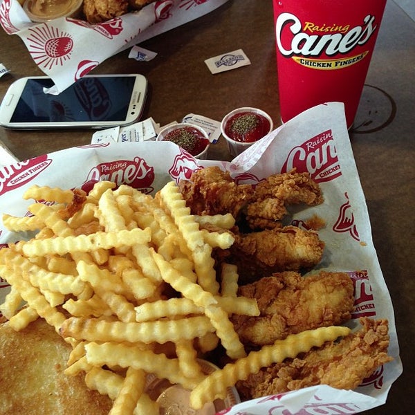 Photo taken at Raising Cane&#39;s Chicken Fingers by Mike Z. on 5/25/2013