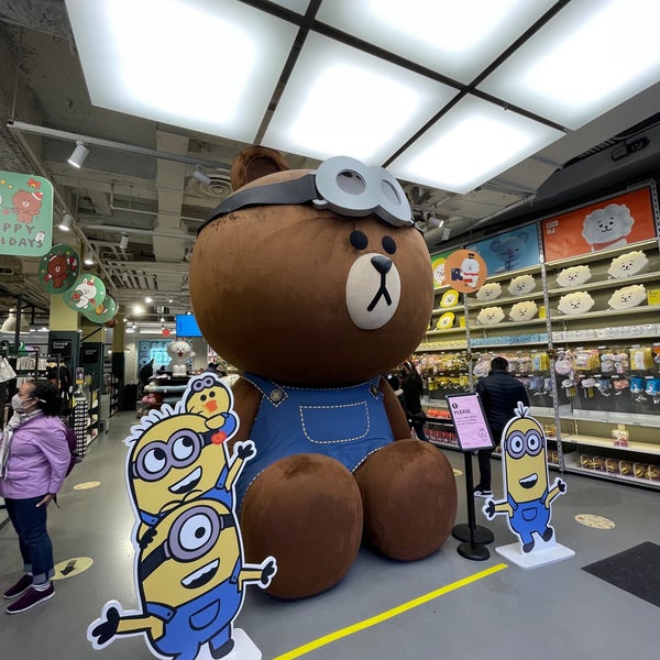 Photo taken at LINE Friends Store by Kathleen N. on 11/2/2021