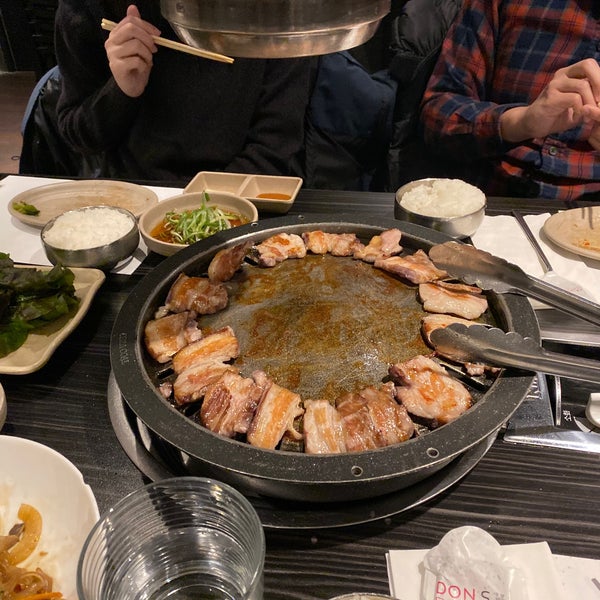 Photo taken at Don&#39;s Bogam Korean BBQ &amp; Wine by Vincent S. on 12/7/2019