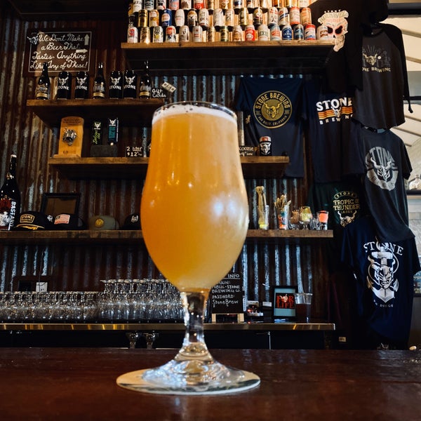 Photo taken at Stone Brewing Tap Room by Dave W. on 10/29/2019
