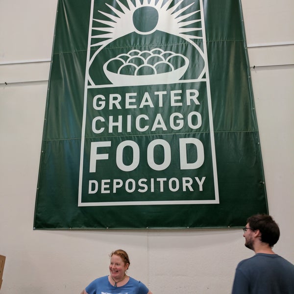 Photo taken at Greater Chicago Food Depository by David S. on 7/8/2017